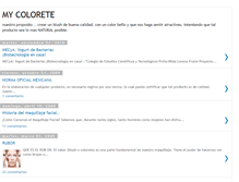 Tablet Screenshot of mycolorete.blogspot.com