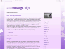 Tablet Screenshot of annemargrietje.blogspot.com
