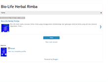 Tablet Screenshot of bio-lifeherbalrimba.blogspot.com