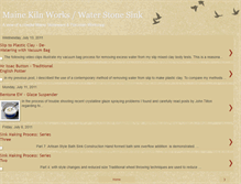 Tablet Screenshot of mainekilnworks.blogspot.com