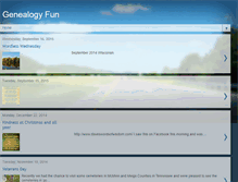 Tablet Screenshot of harriet-genealogyfun.blogspot.com