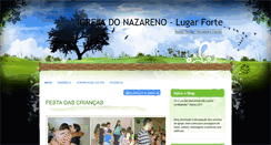 Desktop Screenshot of nazarenolugarforte.blogspot.com