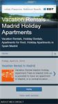 Mobile Screenshot of madridholidayapartments.blogspot.com