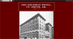 Desktop Screenshot of goldmanhotel.blogspot.com