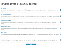 Tablet Screenshot of navdeepenviro.blogspot.com
