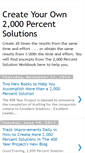 Mobile Screenshot of 2000percentsolutions.blogspot.com