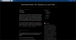 Desktop Screenshot of inspirationsofpoe.blogspot.com