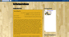 Desktop Screenshot of basketballroom101.blogspot.com