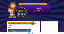 Desktop Screenshot of amigodojudeu.blogspot.com