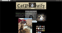 Desktop Screenshot of catpicdaily.blogspot.com