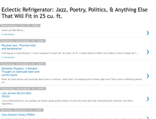 Tablet Screenshot of eclecticrefrig.blogspot.com