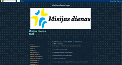 Desktop Screenshot of misijasdienas.blogspot.com