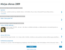 Tablet Screenshot of misijasdienas.blogspot.com