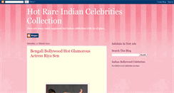 Desktop Screenshot of hotrareindiancollection.blogspot.com