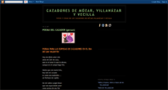 Desktop Screenshot of cazadoresdeltera.blogspot.com