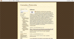 Desktop Screenshot of corrosionyproteccion.blogspot.com