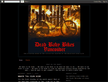 Tablet Screenshot of deadbabybikesvancouver.blogspot.com