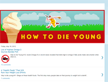 Tablet Screenshot of howtodieyoung.blogspot.com