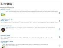 Tablet Screenshot of meltingblog76.blogspot.com