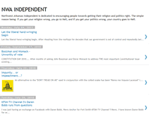 Tablet Screenshot of nwaindependent.blogspot.com