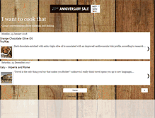Tablet Screenshot of iwanttocookthat.blogspot.com