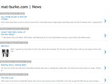 Tablet Screenshot of matburke.blogspot.com