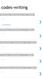 Mobile Screenshot of codes-writing.blogspot.com