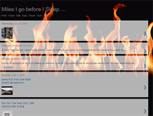 Tablet Screenshot of milesigobeforeisleep.blogspot.com