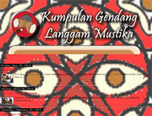 Tablet Screenshot of langgam-mustika.blogspot.com