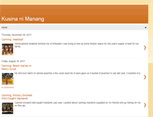 Tablet Screenshot of kusinanimanang.blogspot.com