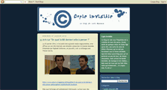Desktop Screenshot of copie-invisible.blogspot.com