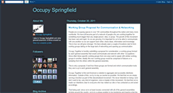 Desktop Screenshot of occupy-springfield.blogspot.com