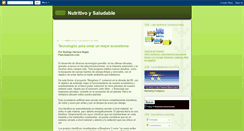 Desktop Screenshot of nutritivoysaludable.blogspot.com