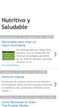 Mobile Screenshot of nutritivoysaludable.blogspot.com