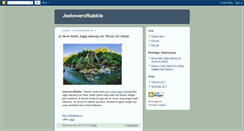 Desktop Screenshot of joetowerofbabble.blogspot.com