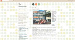 Desktop Screenshot of mamboniks.blogspot.com