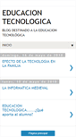 Mobile Screenshot of educaciontecnologicatucuman.blogspot.com