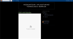 Desktop Screenshot of aitorgonzalezmoreda.blogspot.com