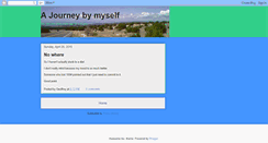 Desktop Screenshot of journeybymyself.blogspot.com