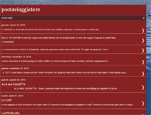 Tablet Screenshot of poetaviaggiatore.blogspot.com