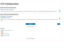 Tablet Screenshot of ccvcollabs.blogspot.com