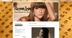 Desktop Screenshot of daeronleon.blogspot.com