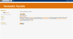 Desktop Screenshot of fantastic-facials3804.blogspot.com