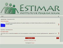 Tablet Screenshot of institutoestimar.blogspot.com