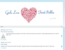 Tablet Screenshot of girlslovefriedpickles1.blogspot.com