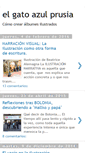 Mobile Screenshot of elgatoazulprusia.blogspot.com