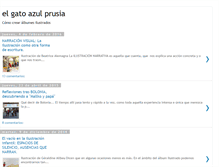 Tablet Screenshot of elgatoazulprusia.blogspot.com