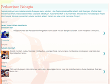 Tablet Screenshot of perkawinan-bahagia.blogspot.com