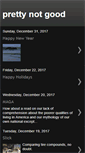 Mobile Screenshot of prettynotgood.blogspot.com