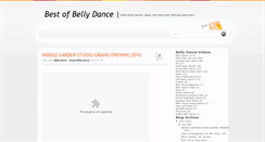 Desktop Screenshot of bestofbellydance.blogspot.com
